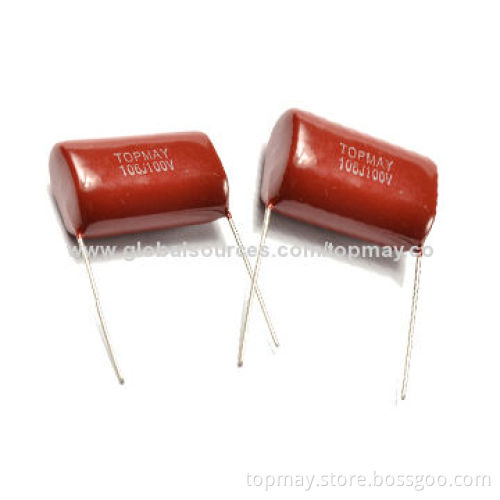 Metalized Polyester Film Capacitor, Suitable for Low-pulse Circuits and Noise Suppression
